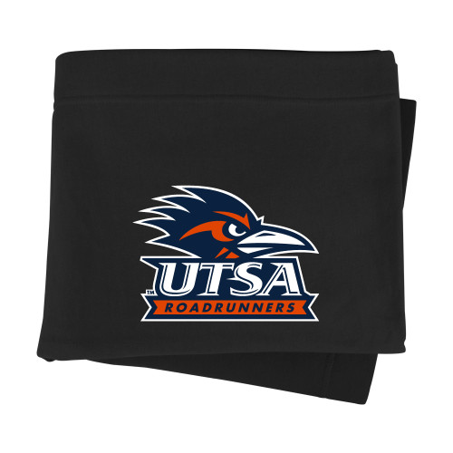 UTSA Black Sweatshirt Blanket