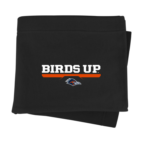 UTSA Black Sweatshirt Blanket