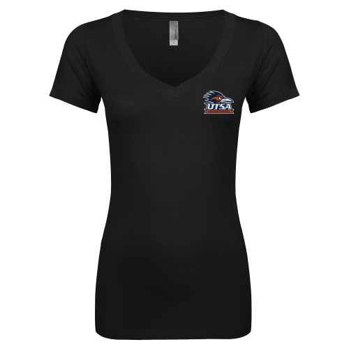 UTSA Next Level Womens Black Ideal V T