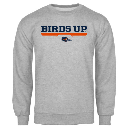 UTSA Grey Fleece Cr