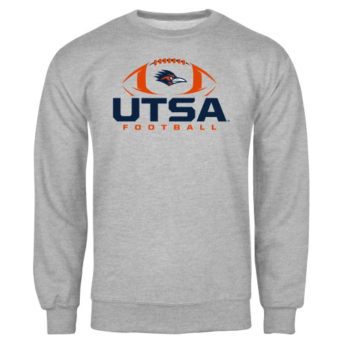 UTSA Grey Fleece Cr