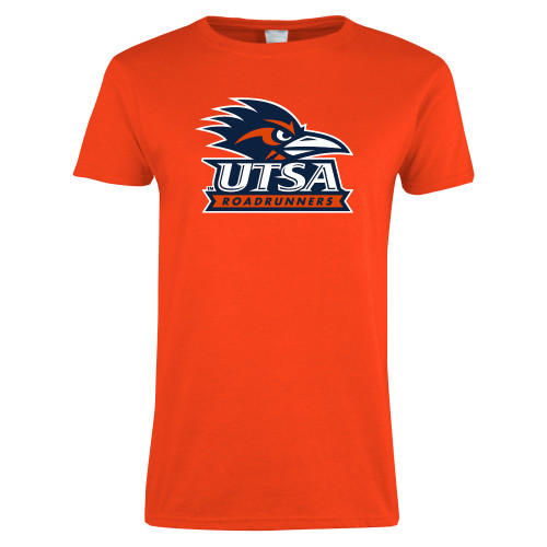 UTSA Womens Orange Short Sleeve T