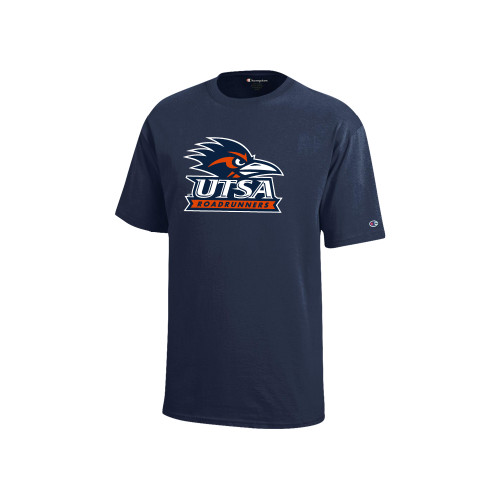  Champion Youth Navy Short Sleeve Tee - UTSA Primary Mark