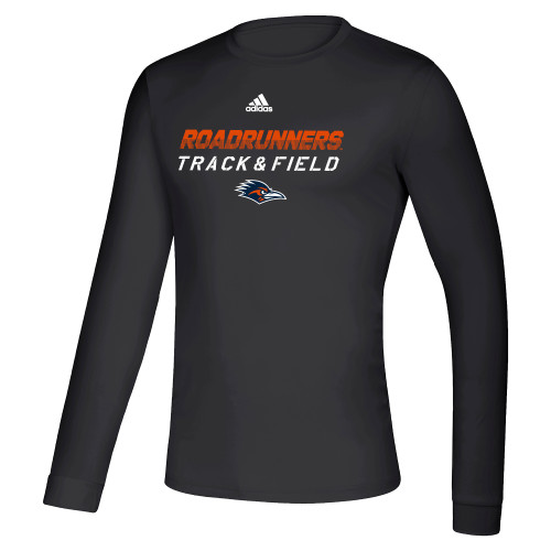  Adidas Black Creator Performance Long Sleeve Tee - Track and Field Adidas