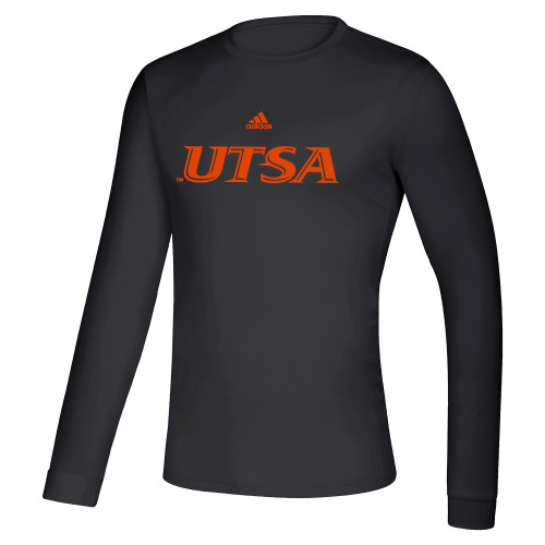  Adidas Black Creator Performance Long Sleeve Tee - UTSA - ADIDAS