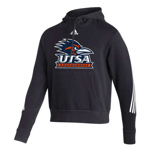  Adidas Black Pullover Hood - UTSA Primary Mark - ADIDAS