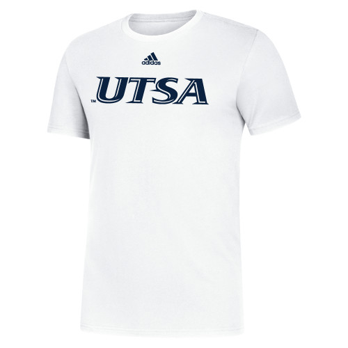 UTSA Adidas White Fresh T