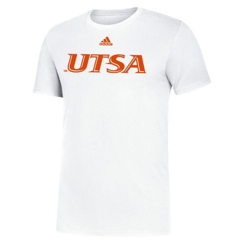 UTSA Adidas White Fresh T