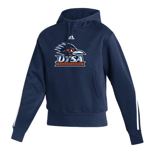  Adidas Womens Navy Pullover Hood - UTSA Primary Mark - ADIDAS