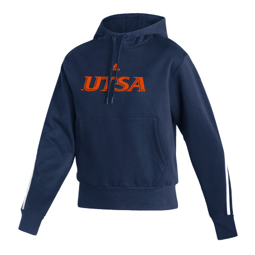  Adidas Womens Navy Pullover Hood - UTSA - ADIDAS