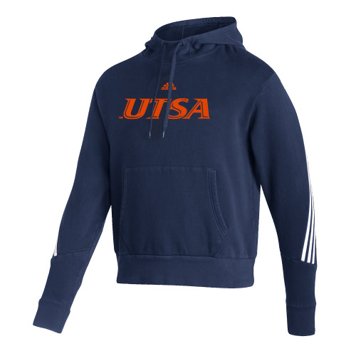  Adidas Navy Pullover Hood - UTSA - ADIDAS