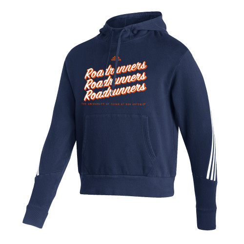  Adidas Navy Pullover Hood - Adidas Repeating Roadrunners