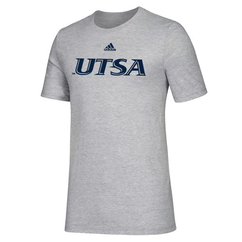 UTSA Adidas Medium Grey Heather Amplifier T