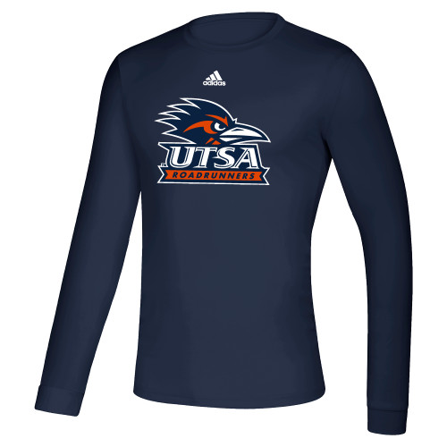 UTSA Adidas Navy Creator Performance Long Sleeve T