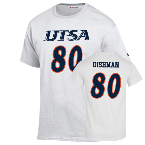  Champion White T Shirt - Dan Dishman - 80