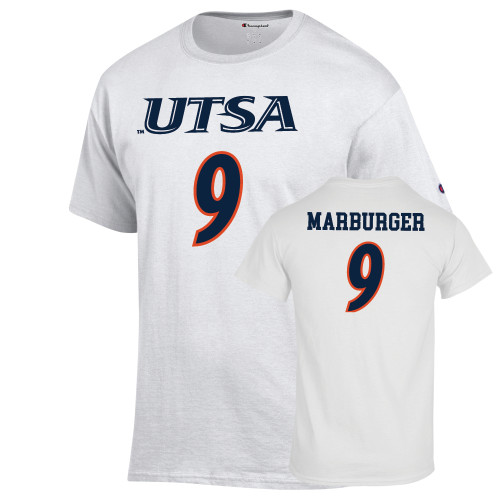  Champion White T Shirt - Eddie Marburger - 9