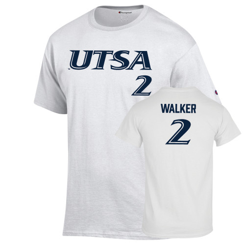  Champion White T Shirt - Isaiah Walker - 2