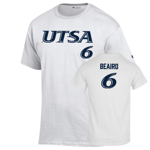  Champion White T Shirt - Ryan Beaird - 6