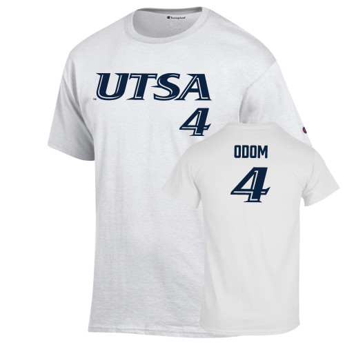  Champion White T Shirt - Tye Odom - 4