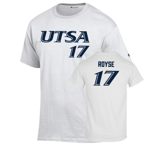  Champion White T Shirt - Zachary Royse - 17