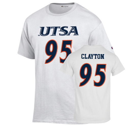  Champion White T Shirt - Christian Clayton - 95