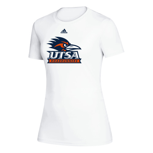 UTSA Adidas Womens White Creator Performance Tee