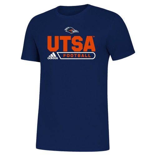  Adidas Team Navy Amplifier Tee - Adidas - UTSA Football in Bar