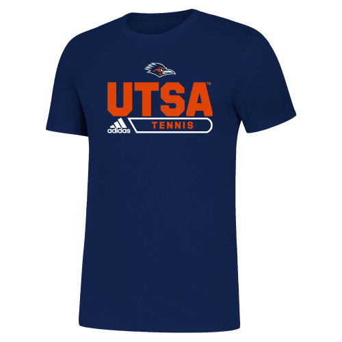  Adidas Team Navy Amplifier Tee - Adidas - UTSA Tennis in Bar