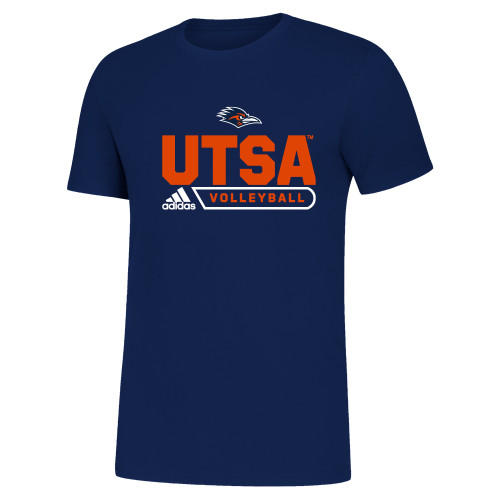  Adidas Team Navy Amplifier Tee - Adidas - UTSA Volleyball  in Bar