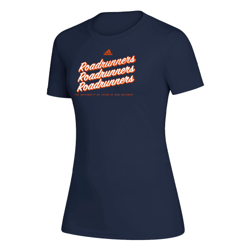 UTSA Adidas Womens Navy Creator Performance Tee