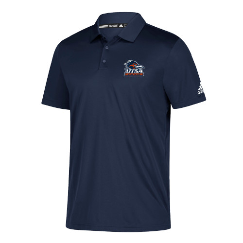  Adidas Navy Grind Polo - UTSA Primary Mark