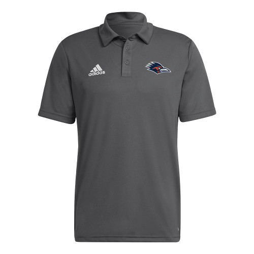  Adidas Team Grey Entrada Polo - UTSA Roadrunner Head