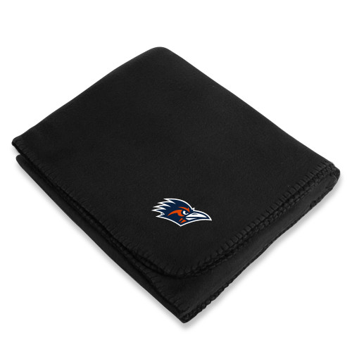 UTSA Black Arctic Fleece Blanket