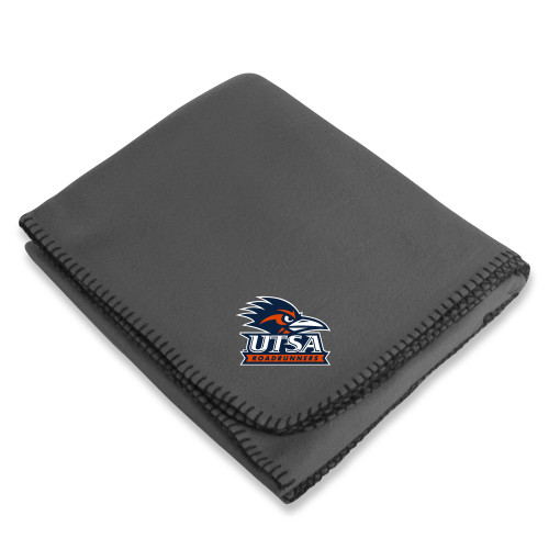 UTSA Grey Arctic Fleece Blanket