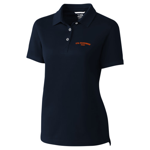  C&B Womens Navy Advantage Polo - UTSA Roadrunners Parent