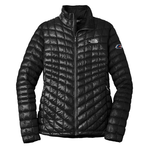  The North Face Womens Black Thermoball Trekker Jacket - UTSA Roadrunner Head EMB