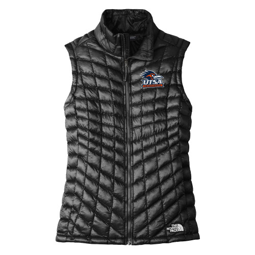  The North Face Womens Thermoball Black Trekker Vest - UTSA Primary Mark EMB