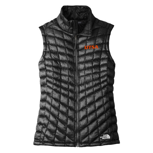  The North Face Womens Thermoball Black Trekker Vest - UTSA EMB