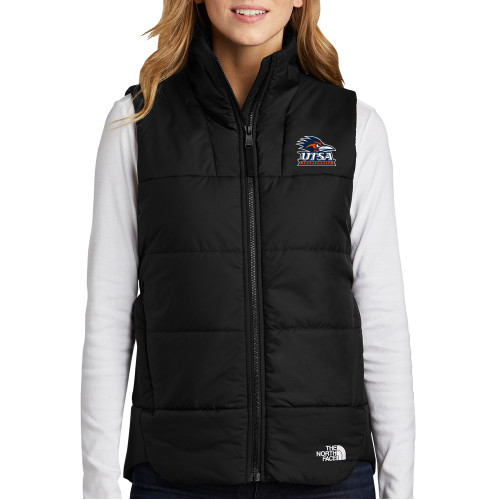  The North Face Womens Black Everyday Insulated Vest - UTSA Primary Mark EMB