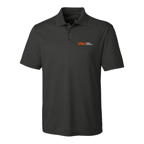  C&B Dark Grey Clique Ice Pique Polo - UTSA College of Sciences