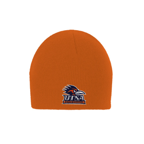 UTSA Carhartt Knit Beanie w/Cuff UTSA Primary Mark Emb | One Size | Black/White