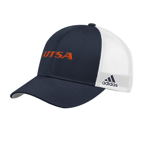 UTSA Adidas Navy Structured Adjustable Mesh Hat