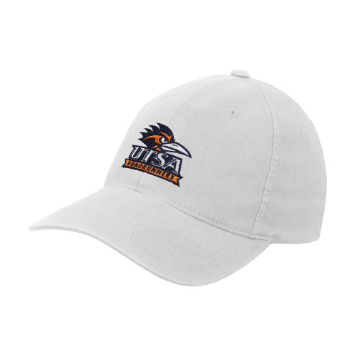 UTSA White Flexfit Structured Low Profile Hat