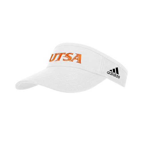 UTSA Adidas White Adjustable Visor