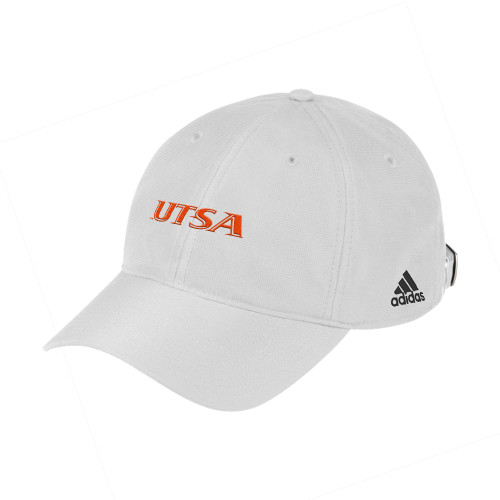 UTSA Adidas White Performance Slouch Hat