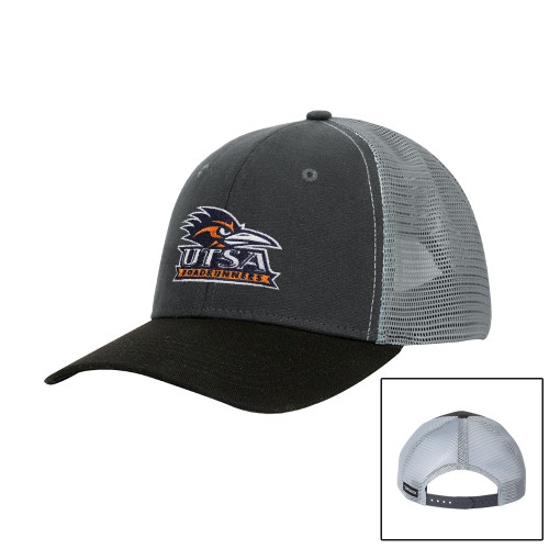 UTSA DRI DUCK Hudson Charcoal/Black Trucker Hat