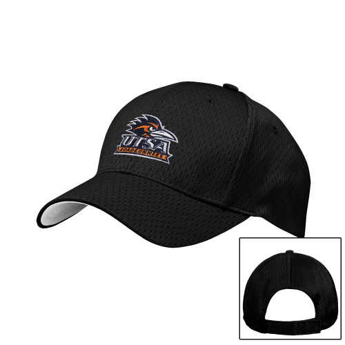  Black Pro Mesh Structured Hat - UTSA Primary Mark EMB