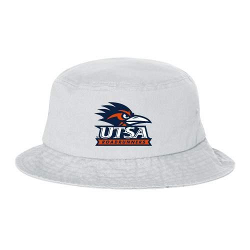  Sportsman White Bucket Hat - UTSA Primary Mark EMB