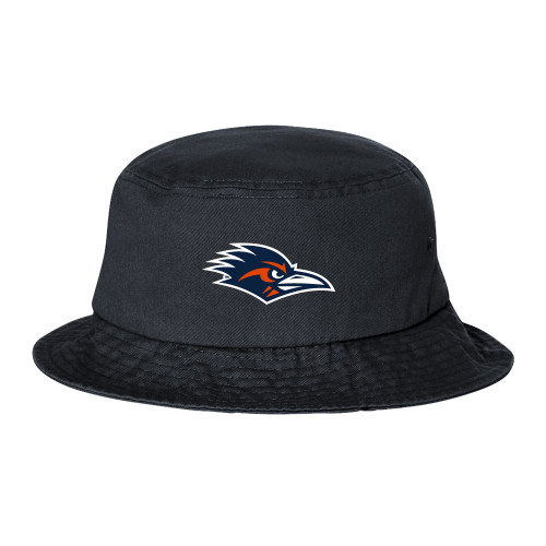  Sportsman Black Bucket Hat - UTSA Roadrunner Head EMB