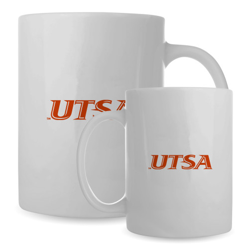 UTSA Full Color White Mug 15oz